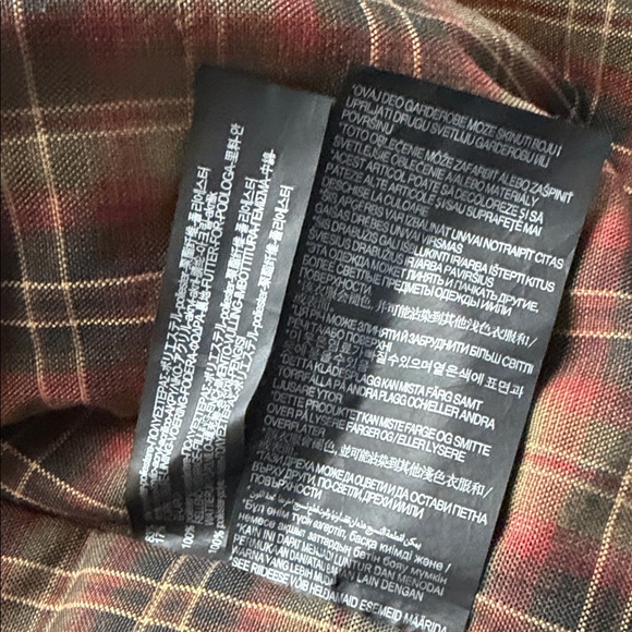 Zara Tan and Blue Sherpa Lined Jacket - Picture 13 of 16